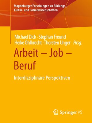 cover image of Arbeit – Job – Beruf